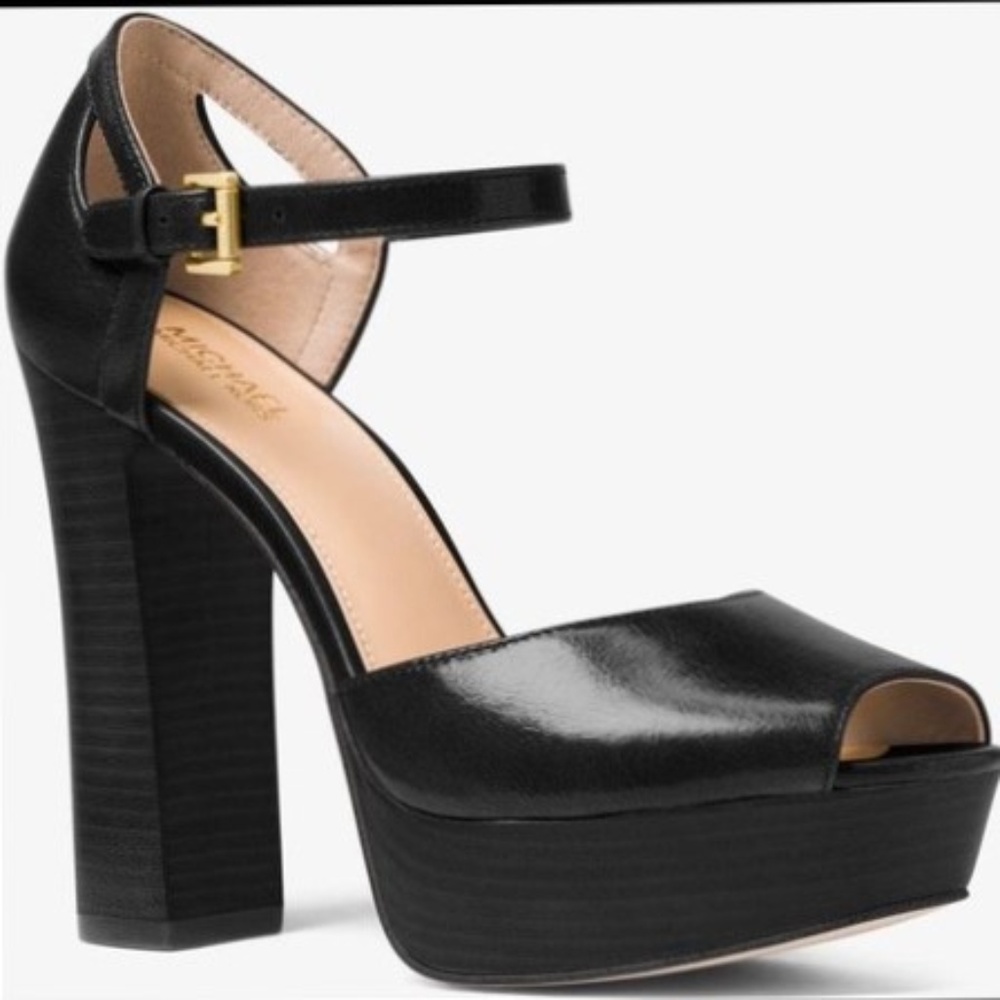 MICHAEL Michael Kors Blake Platform Sandal - Black